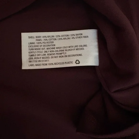 Xhilaration Burgundy Lace Mini Dress - Picture 7 of 7